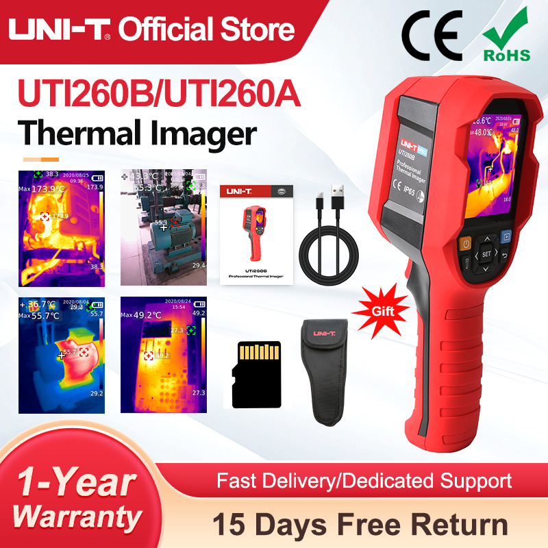 Nf 521 Thermal Imaging Camera - UNI-T UTI260B UTI260A 熱画像カメラ 256X192ピクセル 熱画像装置