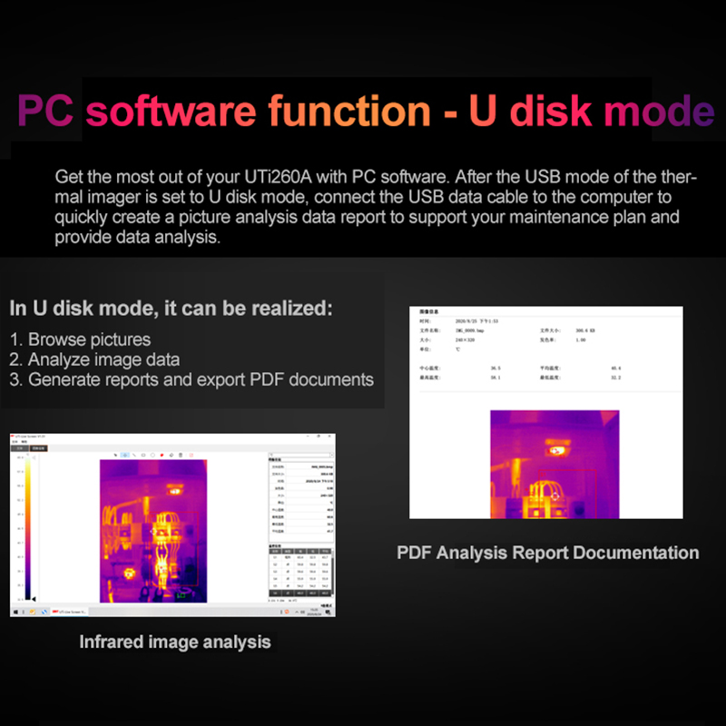 UNI-T UTI260B UTI260A 熱画像カメラ 2 - Nf 521 Thermal Imaging Camera のレビューと価格