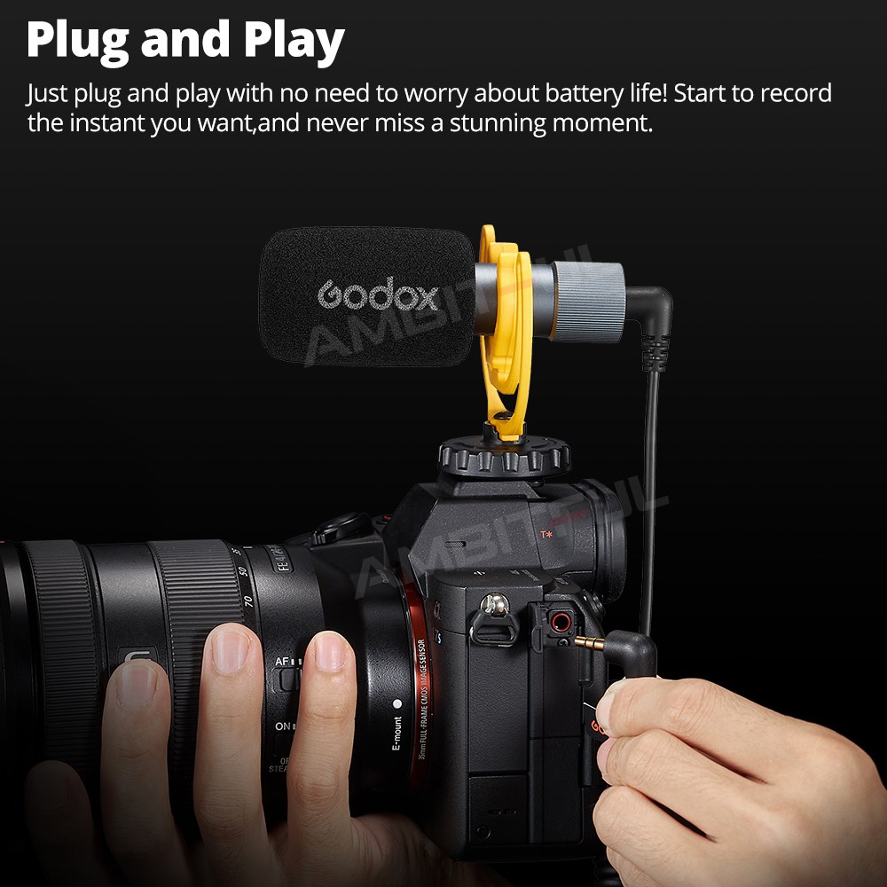 Godox VS-Mic コンパクトショットガンマイク 3. - Seek Compact Pro Android のレビューと価格