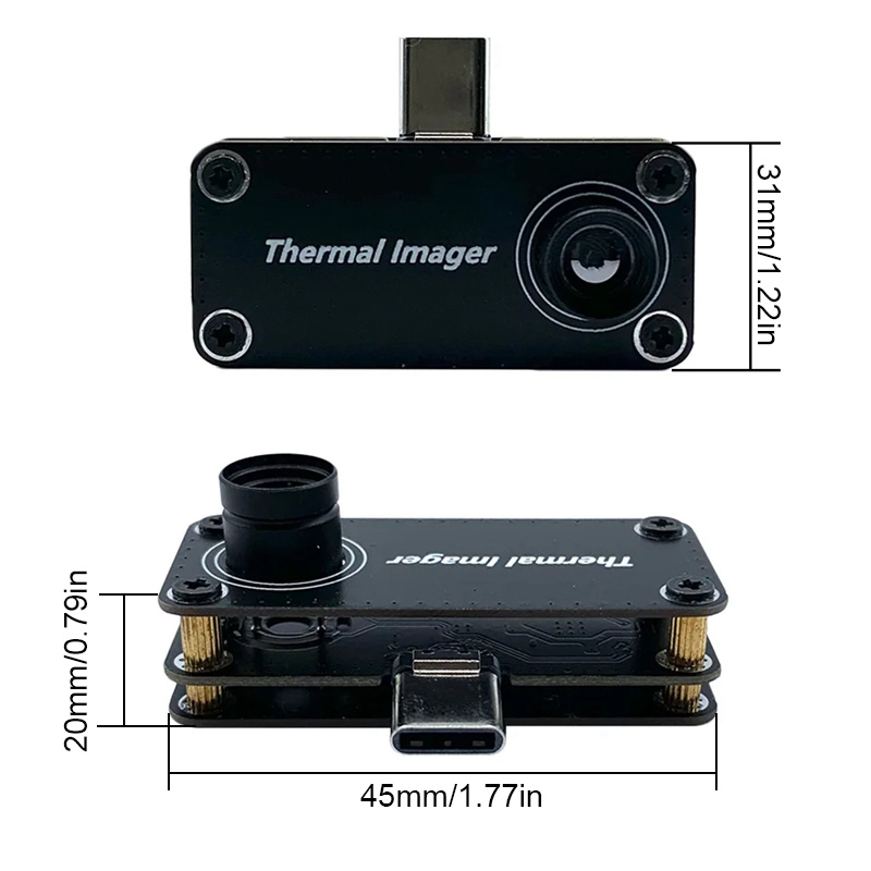 TIOP01 32x32 サーマルカメラ 携帯電話用サーマル - Tiop01 Thermal Camera のレビューと価格