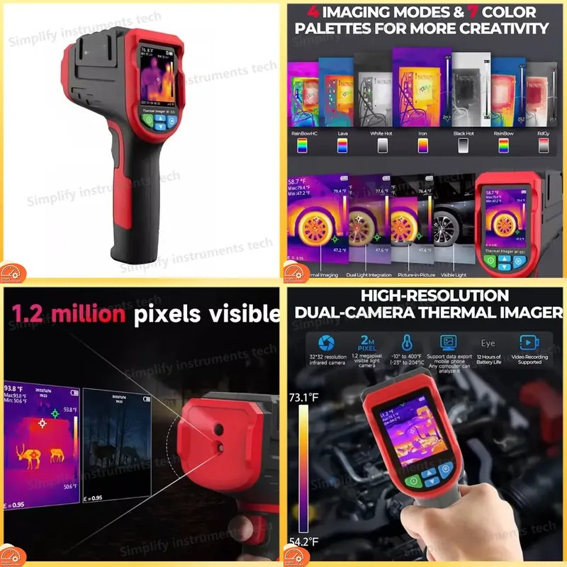 NF-521 工業用ハンドヘルドサーマルイメージャー 32x - Nf 521 Thermal Imaging Camera のレビューと価格