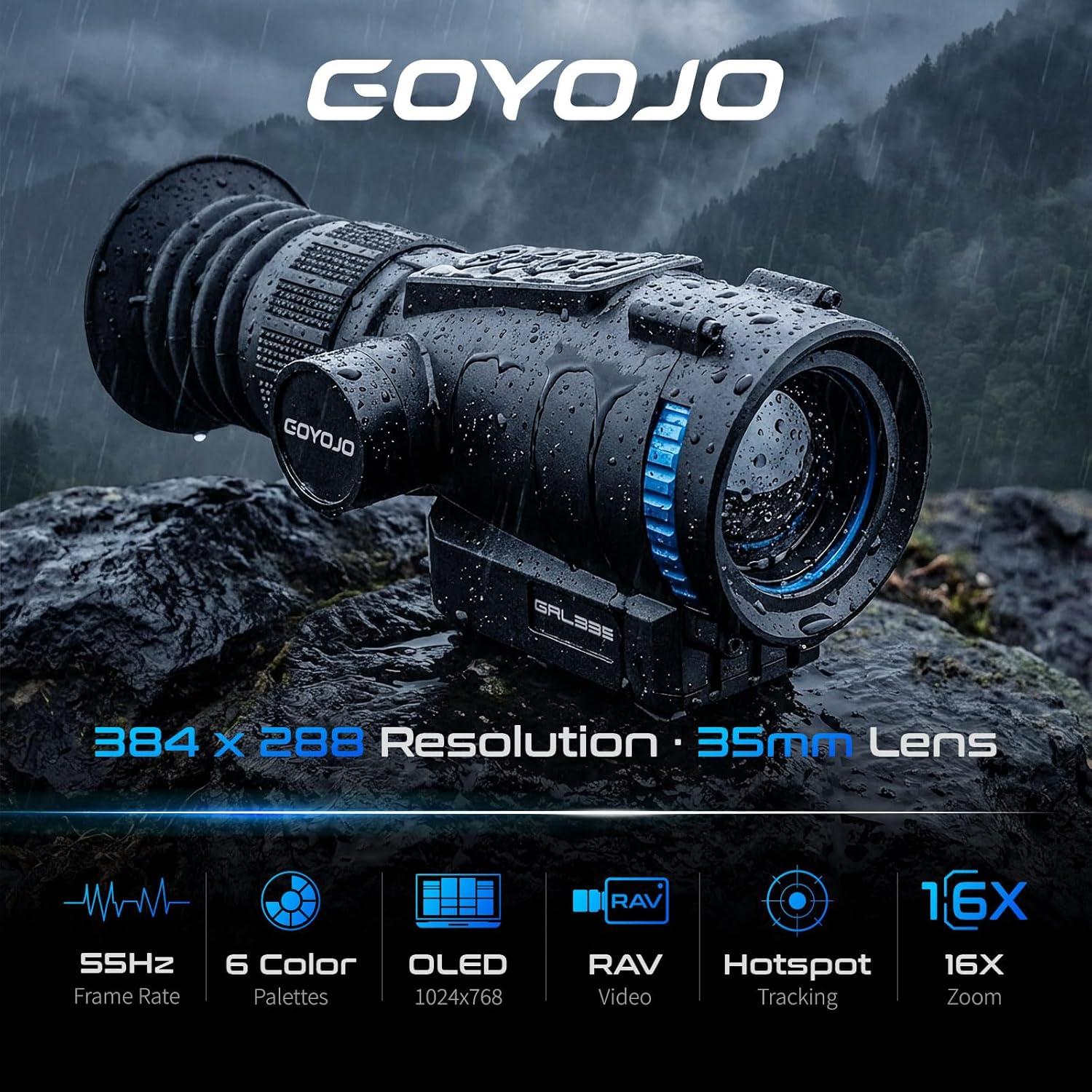 GOYOJO 熱画像スコープ 384x288、1500～18 - Hunting Thermal Imaging Scope のレビューと価格