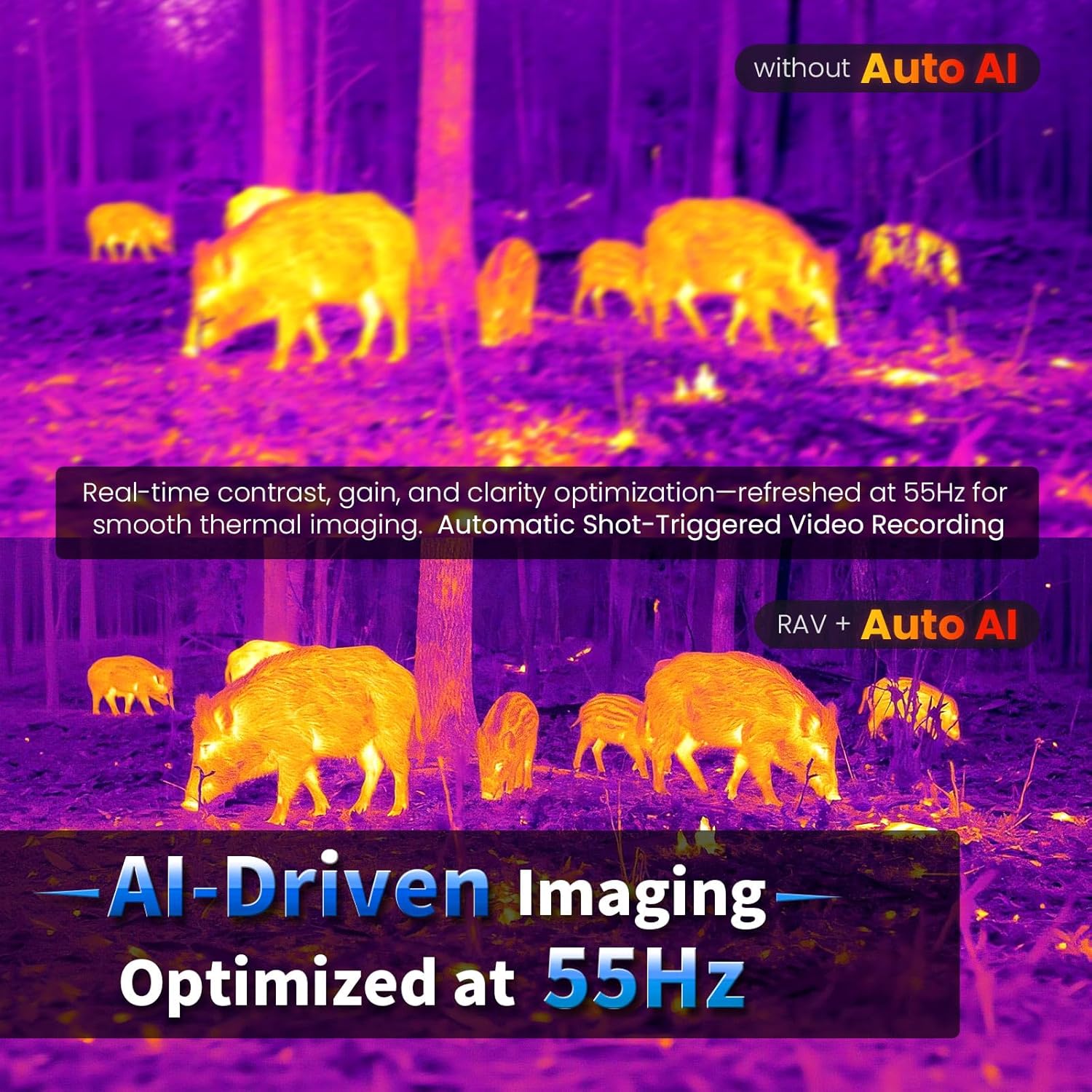 GOYOJO 熱画像スコープ 384x288、1500～18 - Hunting Thermal Imaging Scope のレビューと価格